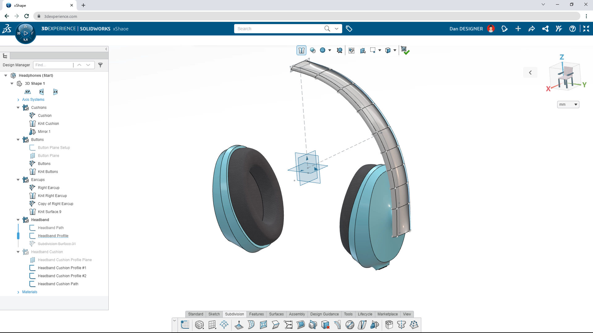 SOLIDWORKS Cloud 3D CAD Software Screenshot Example